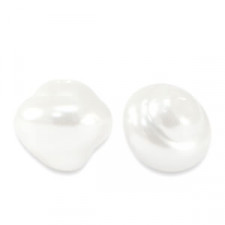 Imitationsperle 8x7mm White